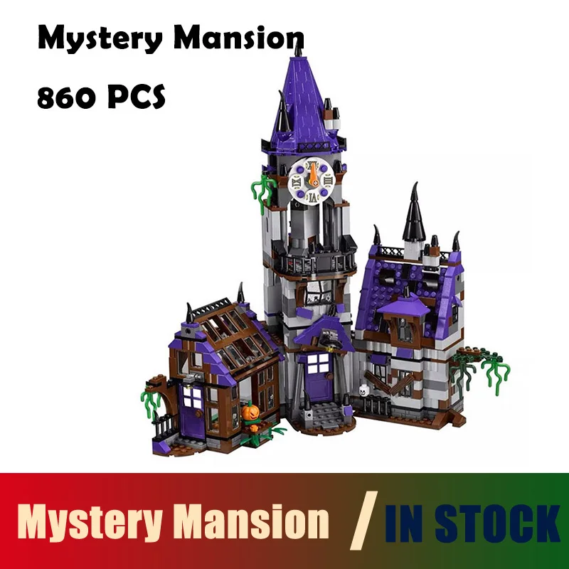 

Compatible with lego BELA 10432 75904 Scooby Doo Figures Mystery Mansion Model Building blocks Educational Toys For Children