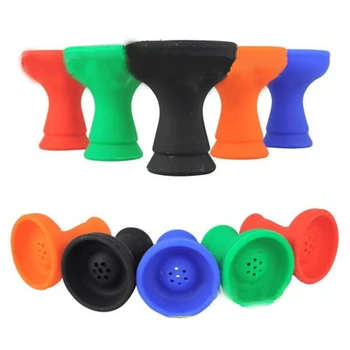 

10pcs/lot 2016 high quality pour color silicone bowl silicone as cigarette accessary