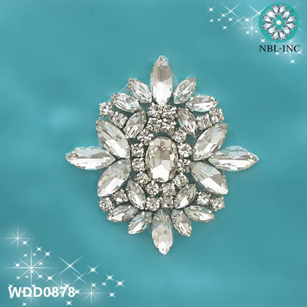 

(30 шт.) оптовая продажа, аппликация для свадебного платья с бисером и кристаллами