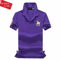 Polos à Manches Courtes pour Homme, 100% Coton, Décontracté, à Revers, à la Mode, Slim, de Haute Qualité, Nouvelle Collection Été 6