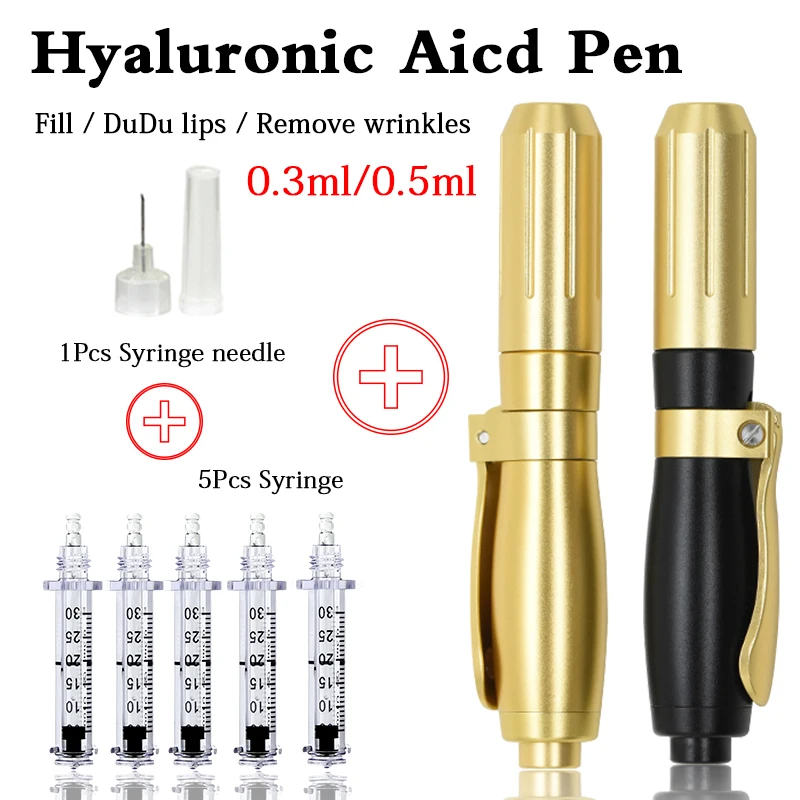 

0.3/0.5ml hyaluronique pen Hyaluron Acid Gun No Injection Hyaluronic Serum Pen For Anti-wrinkle Skin Lifting Lip Filling Atomize