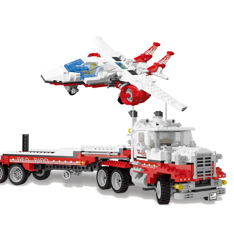 

Compatible with Lego Genuine Model Series 5591 model 21017 1206pcs Mach II Red Bird Rig building blocks bricks toys for children