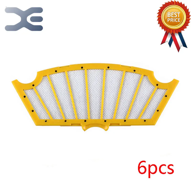 

6Pcs Lot IRobot Roomba500 Network Version Of The Special Plane Hepa Filter Vacuum Cleaner Parts