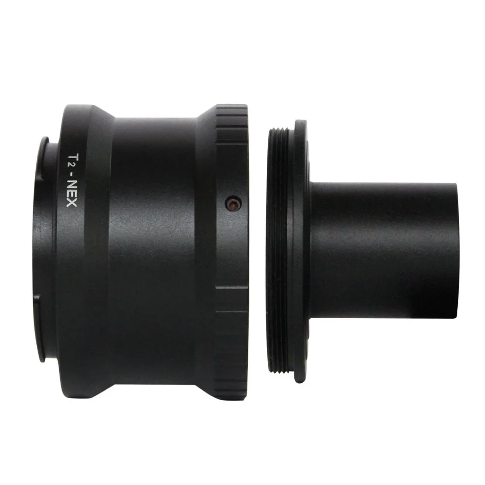 T2 Ring Adapter for Sony NEX Cameras And 23.2mm 0.91in Microscope