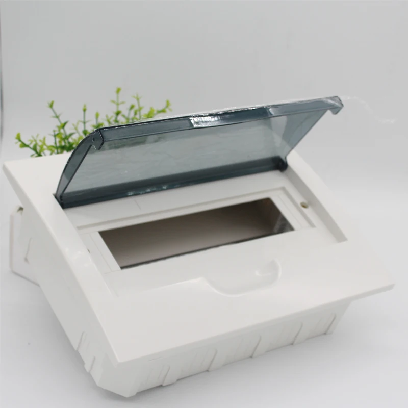 

New style Cancel Mounting 12way Waterproof Plastic cover and base distribution box 12P MCB box with terminals AN-TSM-12WAY