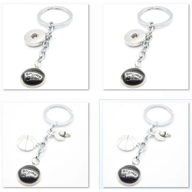 2018 New Basketball Keychain San Antonio Spurs Charm Key ...