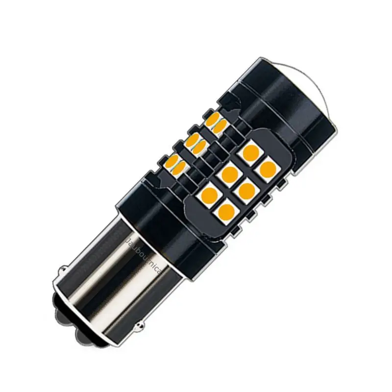1 шт. 1157 BAY15D P21/5 Вт 1500LM 27 SMD 3030 светодиодная автомобильная лампа указателя поворота