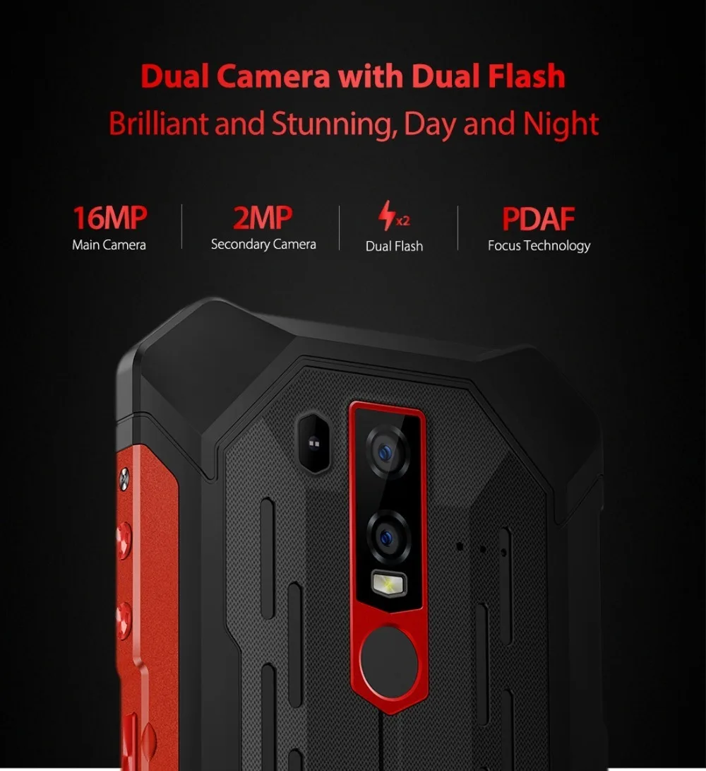 Ulefone Armor 6E IP68 прочный ударопрочный мобильный телефон Android 9,0 6," 4G+ 64G сотовый телефон NFC телефоны Беспроводная зарядка 4G смартфон