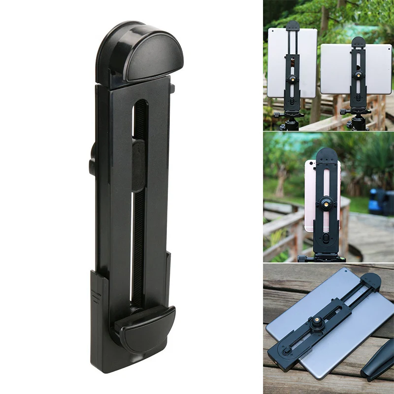 

Phone Tablet PC Stand Tripod Mount Adapter Flexible Adjustable Clamp Holder for iPad Mini Air Pro XXM8