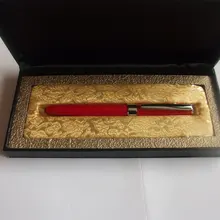 Роликовая шариковая ручка один комплект подарочная металлическая шариковая ручка набор, Подарочная коробка