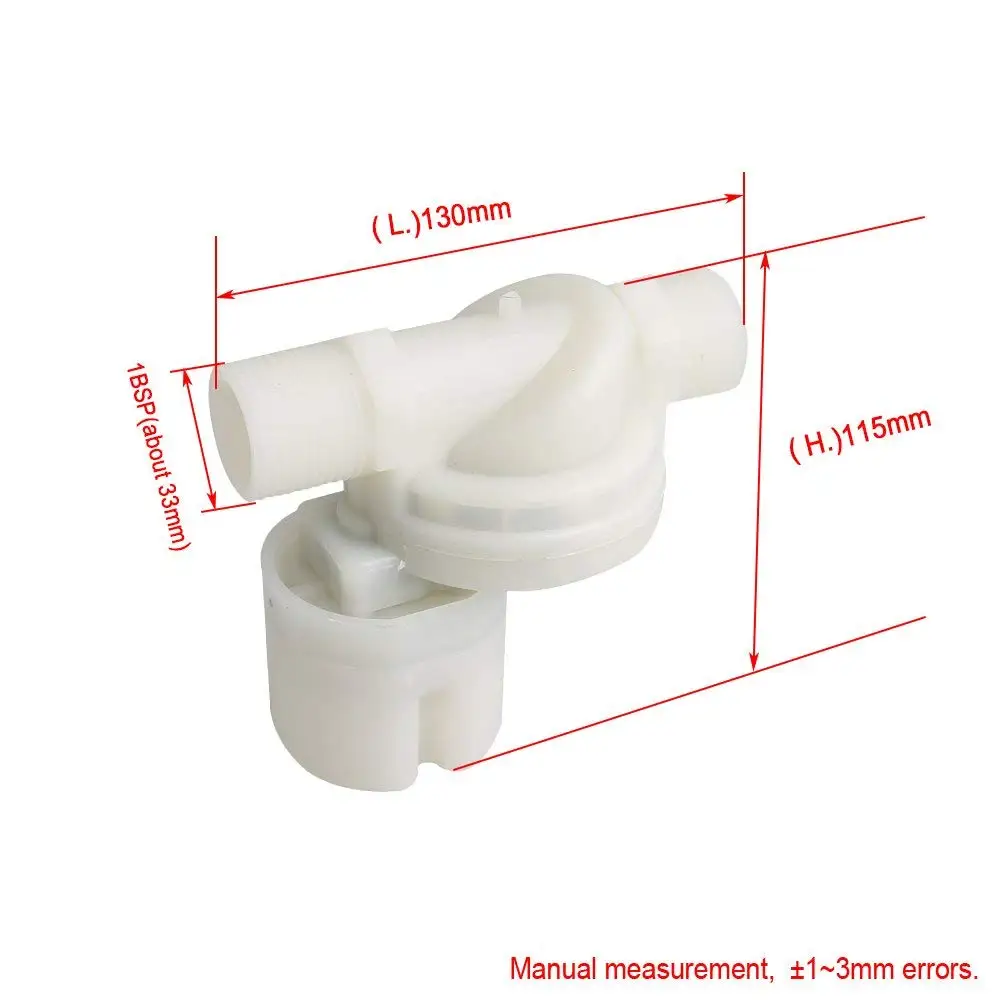 Пластик 1 "BSP бежевый автоматический уровень воды Управление башня клапана воды поплавковый клапан резервуара для внутри Установка