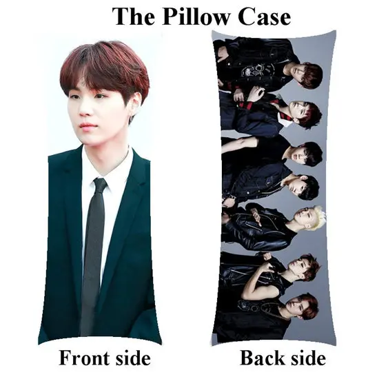 Boyfriend Bangtan Boys SUGA Only наволочка на заказ - Цвет: Pillowcase