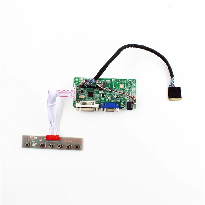 RT2281 плата ЖК-контроллера с поддержкой DVI VGA для ЖК-панели 17 3 дюймов 1920x1080 B173HW02 V1 |
