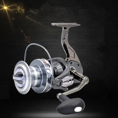 

Free Shipping Surf Fishing Reel Full Metal Fishing Reel 8000 9000 Series 12+1 Ball Bearing Saltwater Surf Reel