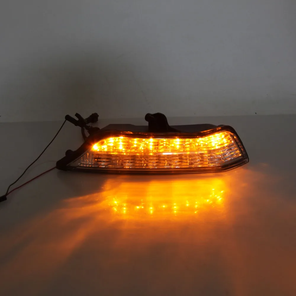  Osmrk LED DRL daytime running light top quality with yellow turn signal for ford mustang wireless c - 32861084460