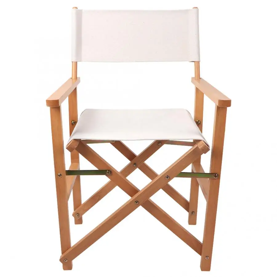 folding wooden camp stool