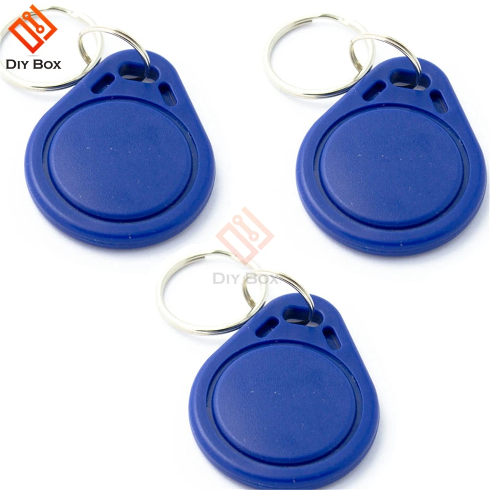 

10PCS RFID Sensor Proximity IC Key Tags Keyfobs Token NFC TAG Keychain 13.56MHz for Access Control Attendance For Arduino
