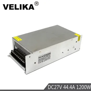 

Single Output 1200W 27V 44.4A Switch Power Supply Transformer 220V 110V AC TO DC SMPS for Industry Mechanical Equipment Light