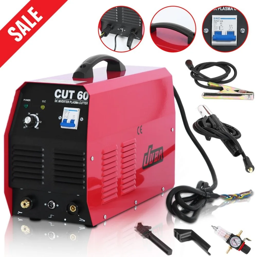 

Newest CUT-60 Plasma Cutter Durable 230V Welding Machine With Welding Accessories Professional Weld Equipment EU Socket