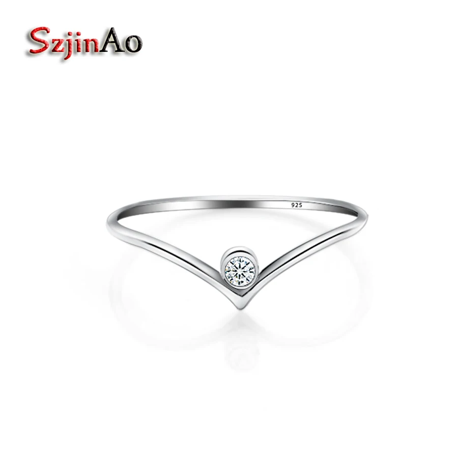 

Szjinao Wholesale Infinity Promise Zircon Love Ring Bridal Wedding Band Engagement White Gold 925 Sterling Silver Jewelry