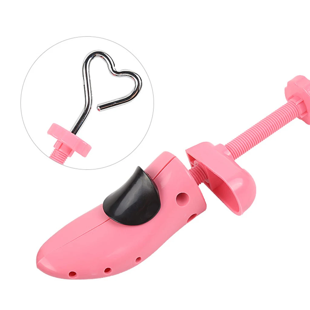 

2 Ways Plastic Shoe Tree Stretcher Adjustable High Heel Flat Shoes Instep&Length Shoe Shaper for Women Men Extenders