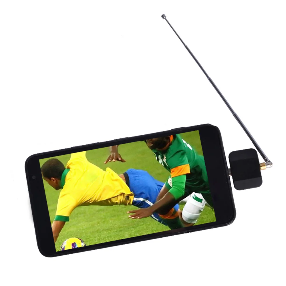 DVB-T2 ТВ-тюнер для Android устройства телефон Pad планшет мобильный телефон DVBT ТВ приемник микро USB ТВ-палка не для iPhone iPad