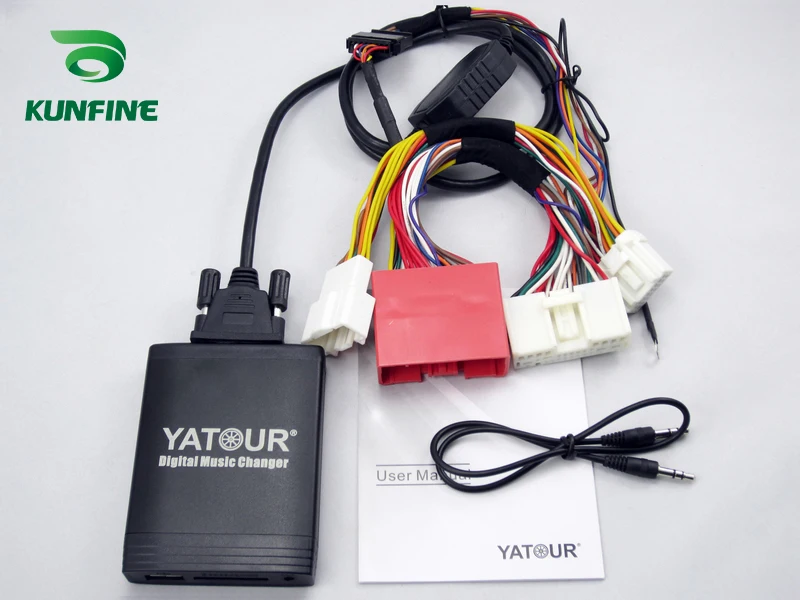 Автомобильный цифровой музыкальный адаптер USB SD Aux MP3 интерфейс автомобильный