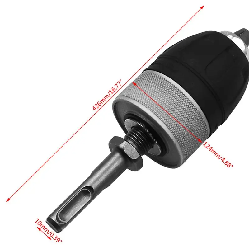 2-13mm 1/2-20UNF Drill Chuck Adapter Keyless Drilling Converter For SDS Electric Hammer 2-13mm 1/2-20UNF Drill Chuck Adapter Keyless Drilling Converter For SDS Electric Hammer