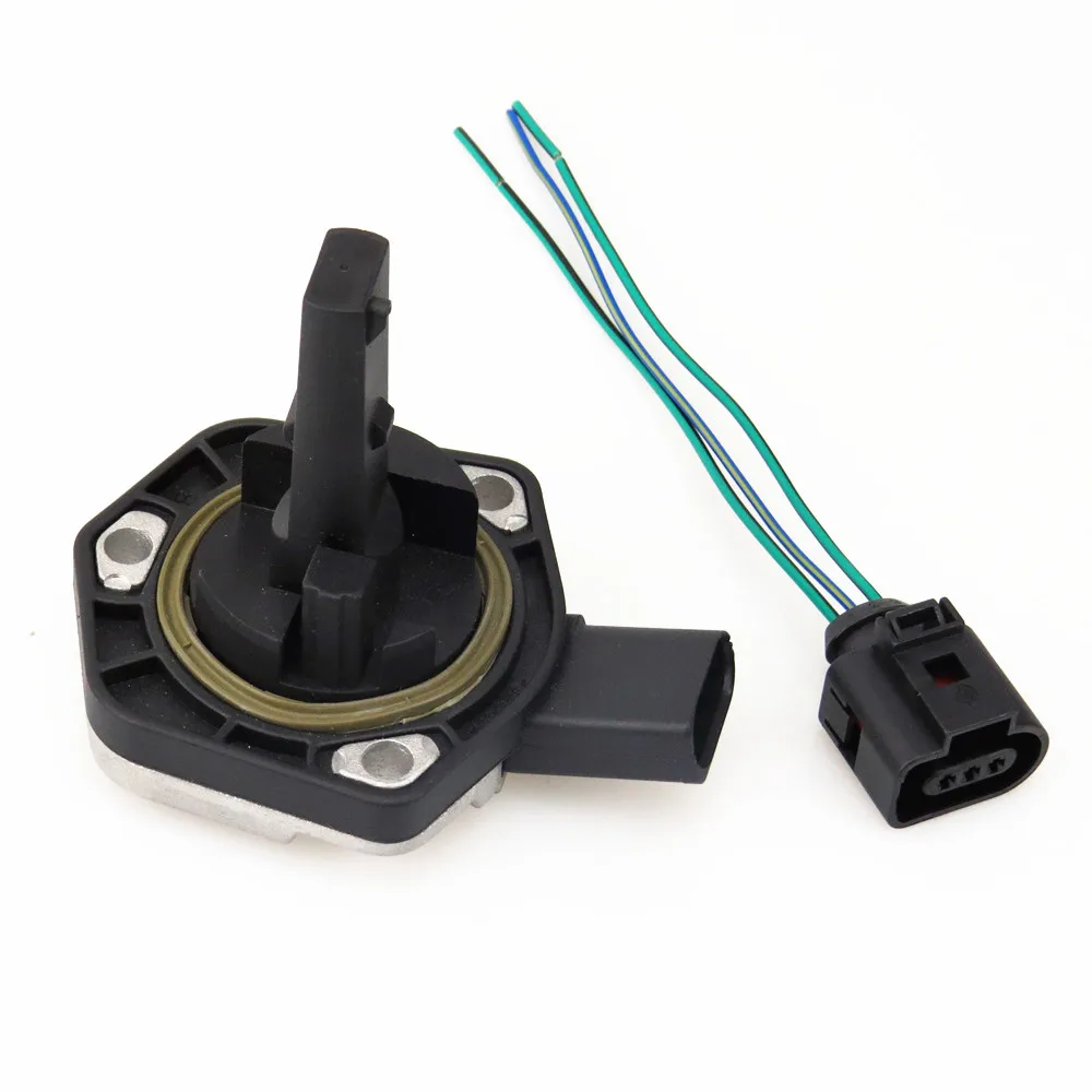 TUKE Oil Pan Level Sensor + Connecting Cables For VW Passat B5 Sharan