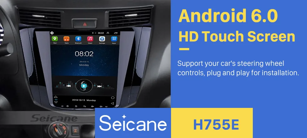 Best Seicane 9.7" Android 6.0 Car Radio for 2018 Nissan NAVARA Terra with GPS Navi System Mirror link WIFI support 3G OBD2 DVR SWC 0 Best Seicane 9.7" Android 6.0 Car Radio for 2018 Nissan NAVARA Terra with GPS Navi System Mirror link WIFI support 3G OBD2 DVR SWC 0