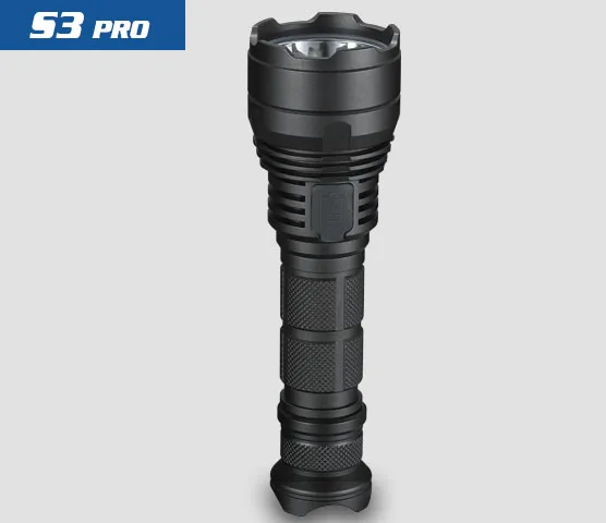 Фонарик SKILHUNT S3 PRO CREE XHP35 HD/HI светодиодный перезаряжаемый тактический 1600 люмен/1400