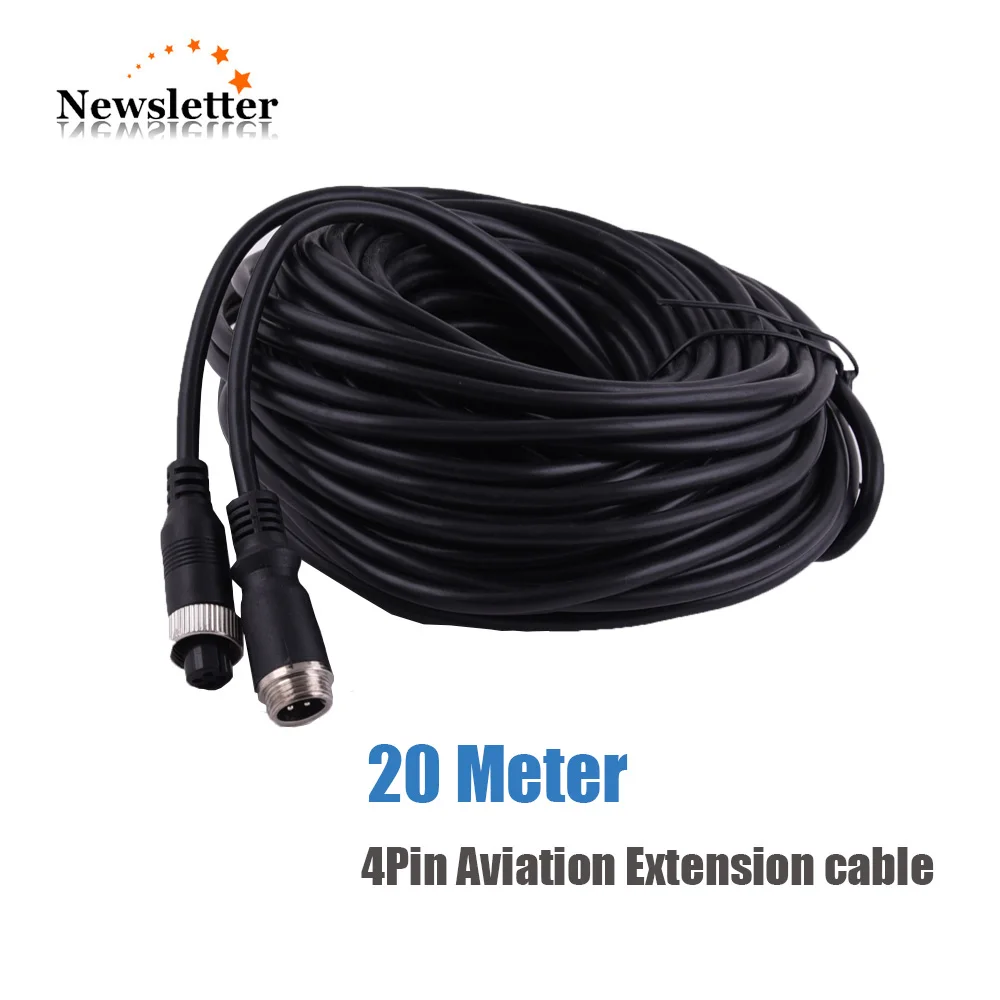 

20 Meter Aviation Connector 4 PIN Connector Extension Wire