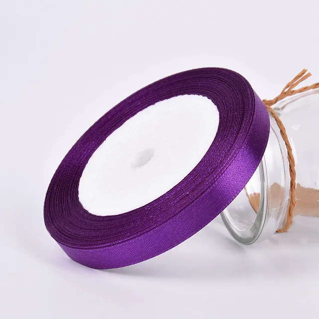 25Yards/Roll Grosgrain Satin Ribbons for Wedding Christmas Party Decorations DIY Bow Craft Ribbons Card Gifts Wrapping Supplies 18