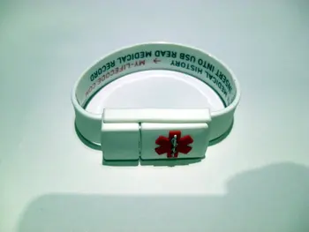 

Buckled Bracelet USB flash driver with logo printing & WaterProof