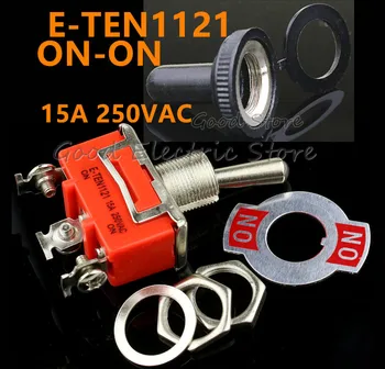 

1PCS E-TEN1121 15A 250VAC 3PIN ON-ON Toggle switch Rocker switch The power switch micro switch Orange