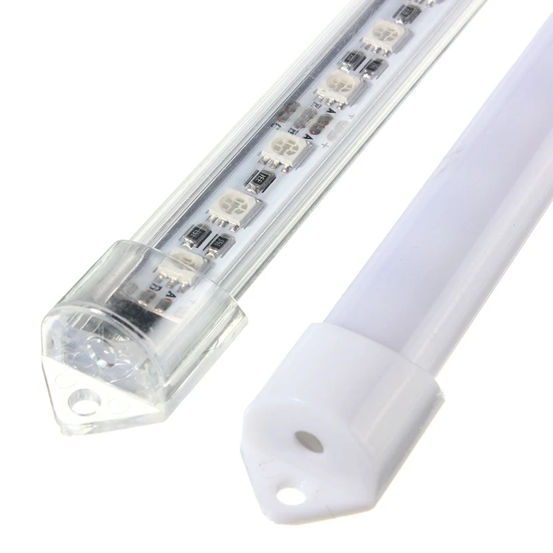 50 см U Shaped36 rgb светодиодные 5050 SMD 12 DC алюминиевый сплав оболочки полосы жесткий светильник для шкафа 8,64 W
