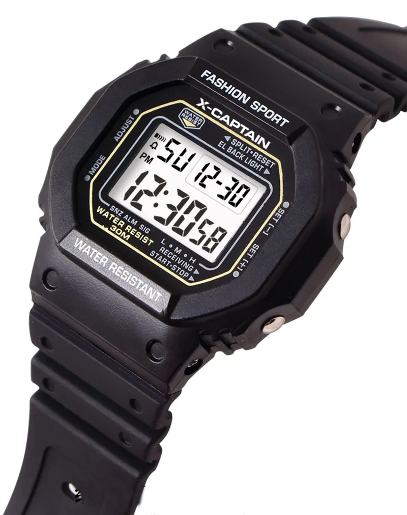 Мужские уличные спортивные наручные часы водонепроницаемые детские электронные часы для мальчиков и девочек детские часы с будильником наручные часы для студентов подарок на день рождения