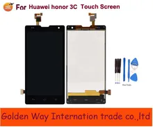 Angcoucoux 1 шт. ЖК-дисплей Дисплей Замена для Huawei G740 Honor 3C Сенсор планшета Ассамблеи смартфон запчастей для Honor 3C