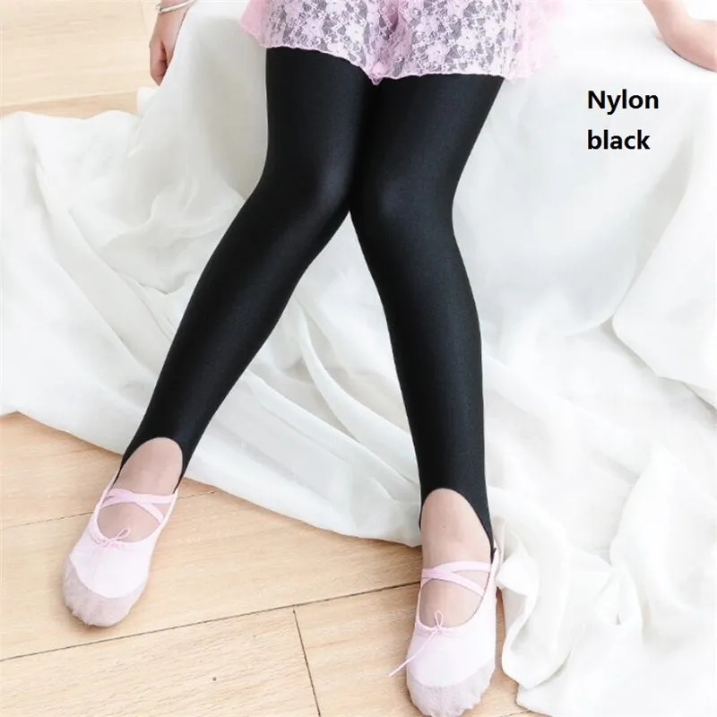 nylon black leggings (2)