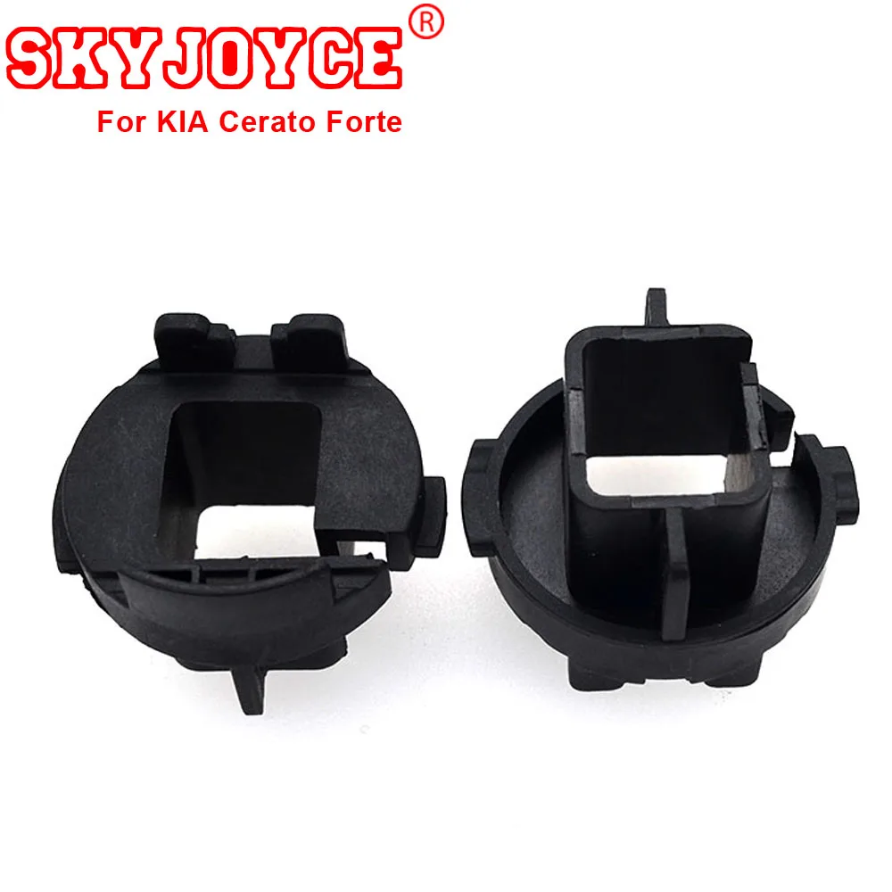 

SKYJOYCE Freeshipping xenon hid bulb H7 Adapters holder socket holder base for Cerato K3 adapter car H7 headlight accessory