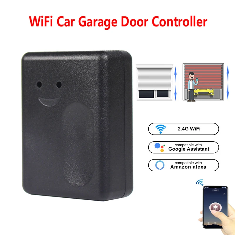 

WiFi Car Garage Door Controller smart Switch Timer/Voice/APP Ewelink remote automation Control work with Alexa Google home IFTTT
