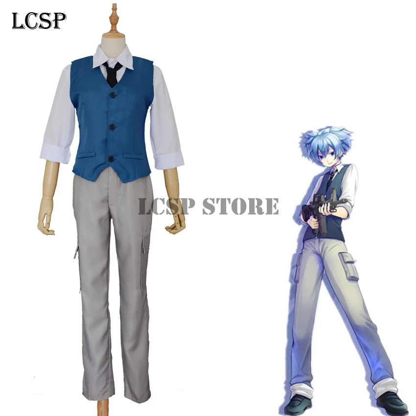 LCSP убийца класс Shiota Nagisa Cosplay костюмы из японского аниме Униформа полный комплект