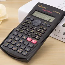 Портативный студенческий научный калькулятор 2 линии дисплей 82MS-A/B портативный многофункциональный калькулятор для обучения математике