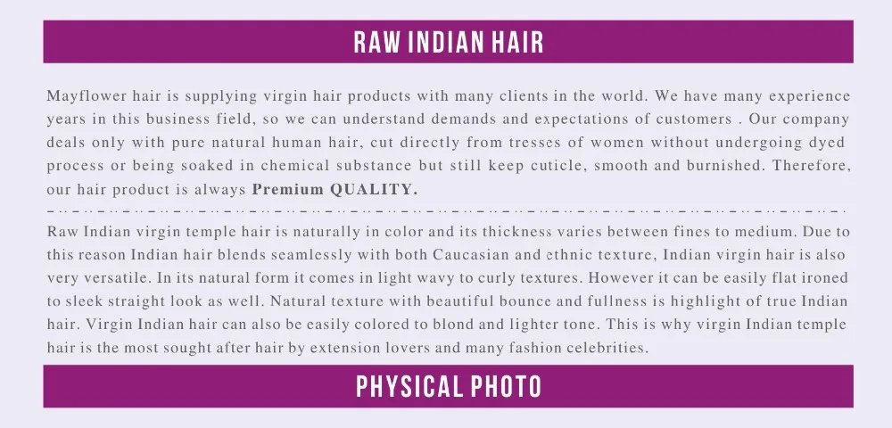 Mayflower 4X4 "Кружева закрытия необработанные индийские прямые девственные волосы полностью завязаны отбеленные узлы с ребенком волос