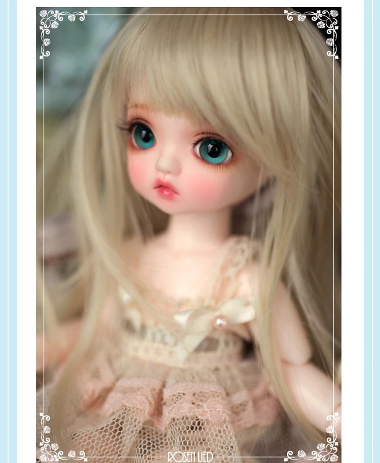 Базовая кукла манго 1/8 BJD/SD, модная Милая модель, кукла из смолы для маленькой девочки, подарок на день рождения, случайные глаза