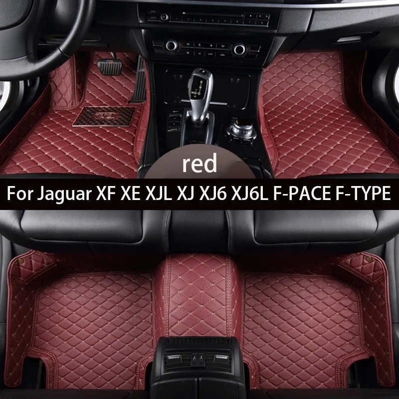 Shenlao автомобильные коврики для Jaguar XF XE XJL XJ XJ6 XJ6L F-PACE F-TYPE из искусственной кожи