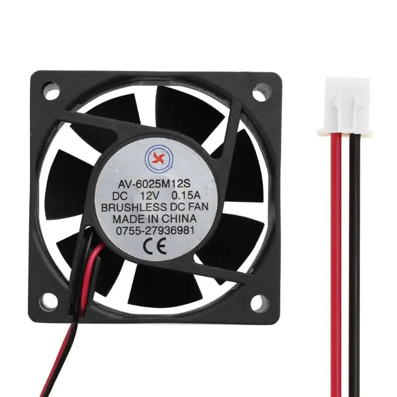 

60*60*25/80*80*15/92*92*25mm Low Noise Brushless Cooling Fan Computer Cooler System PC Accessories