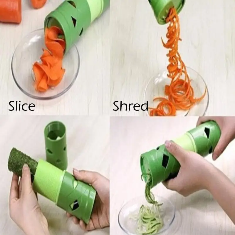 Новая экономичная практичная кухонная утварь Модный Инструмент из нержавеющей стали резак для овощей инструменты для приготовления артефакт бытовой - Цвет: Shred Slicer