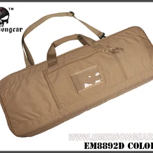 EMERSON армейская военная техника страйкбол Пейнтбол Стрельба сумка для оружия боевой тактический 3" мягкая сумка для оружия черный EM8892GUN сумка