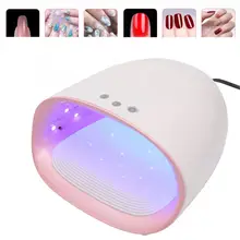 Для ногтей 60 Вт УФ светодиодный Сушилка для ногтей синхронизации двойной источник света Гель-лак Маникюр машина для ногтей